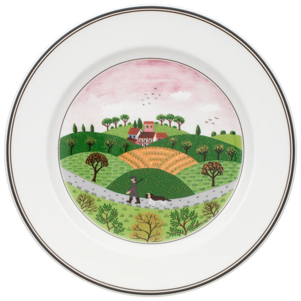 Design Naif - Salatteller Jäger (6er-Set)