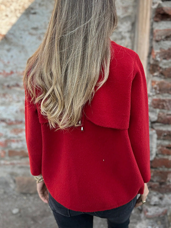 SCONTO FINALE🔥 Giacca Casual con Cerniera e Coulisse