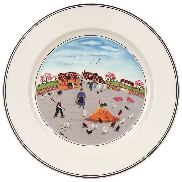Design Naif - Salatteller Country Yard (6er Set)
