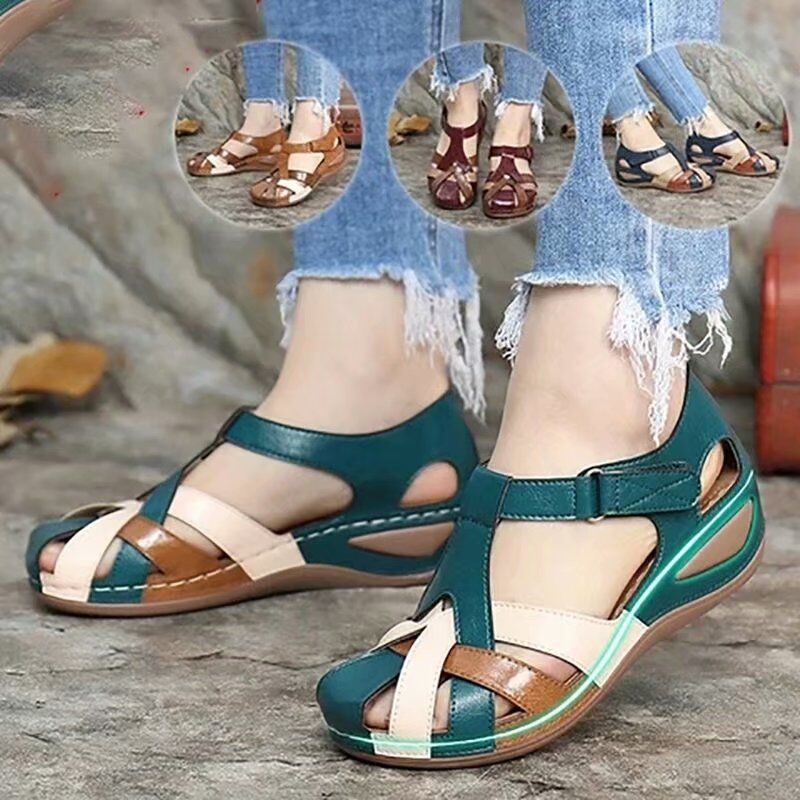 🔥ULTIMO GIORNO SCONTO 60%🔥-SANDALI ZEPPA CASUAL DA DONNA