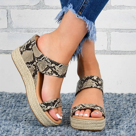 🔥ULTIMO GIORNO SCONTO 60%🔥 - Sandali Casual con Zeppa da Donna