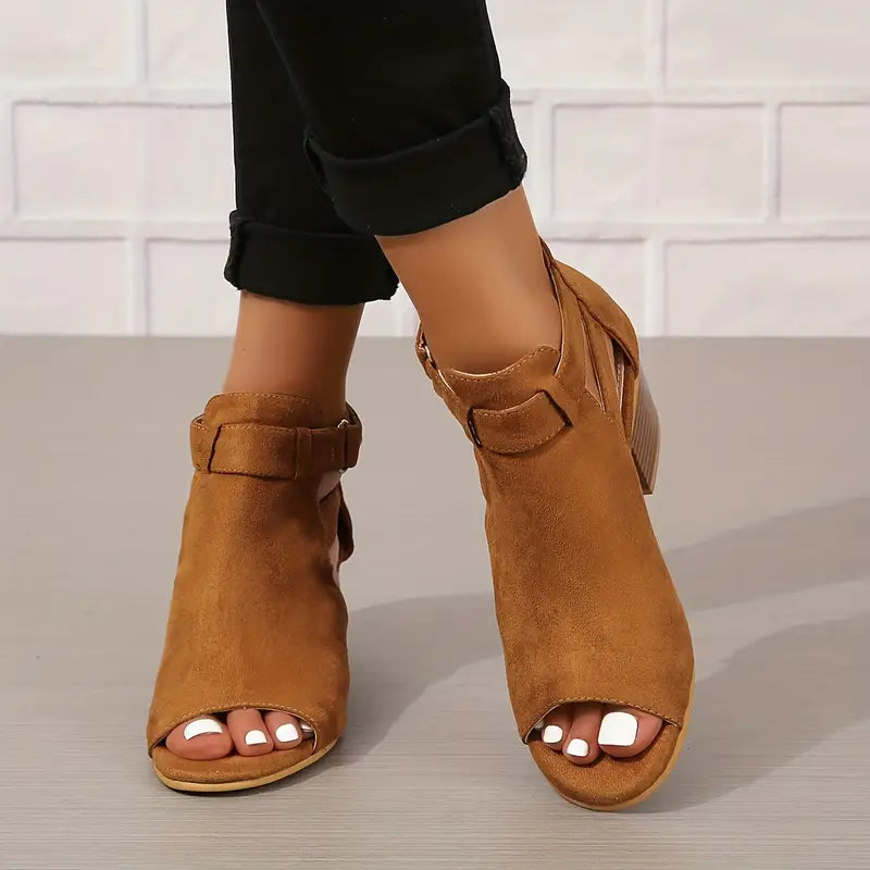 🔥 Promozione Ultimo Giorno Sconto del 50% - Scarpe Ortopediche in Pelle con Tacco Alto da Donna Nuove 2024