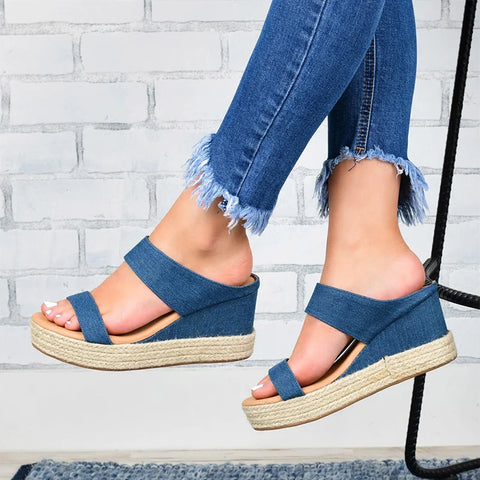 🔥ULTIMO GIORNO SCONTO 60%🔥 - Sandali Casual con Zeppa da Donna