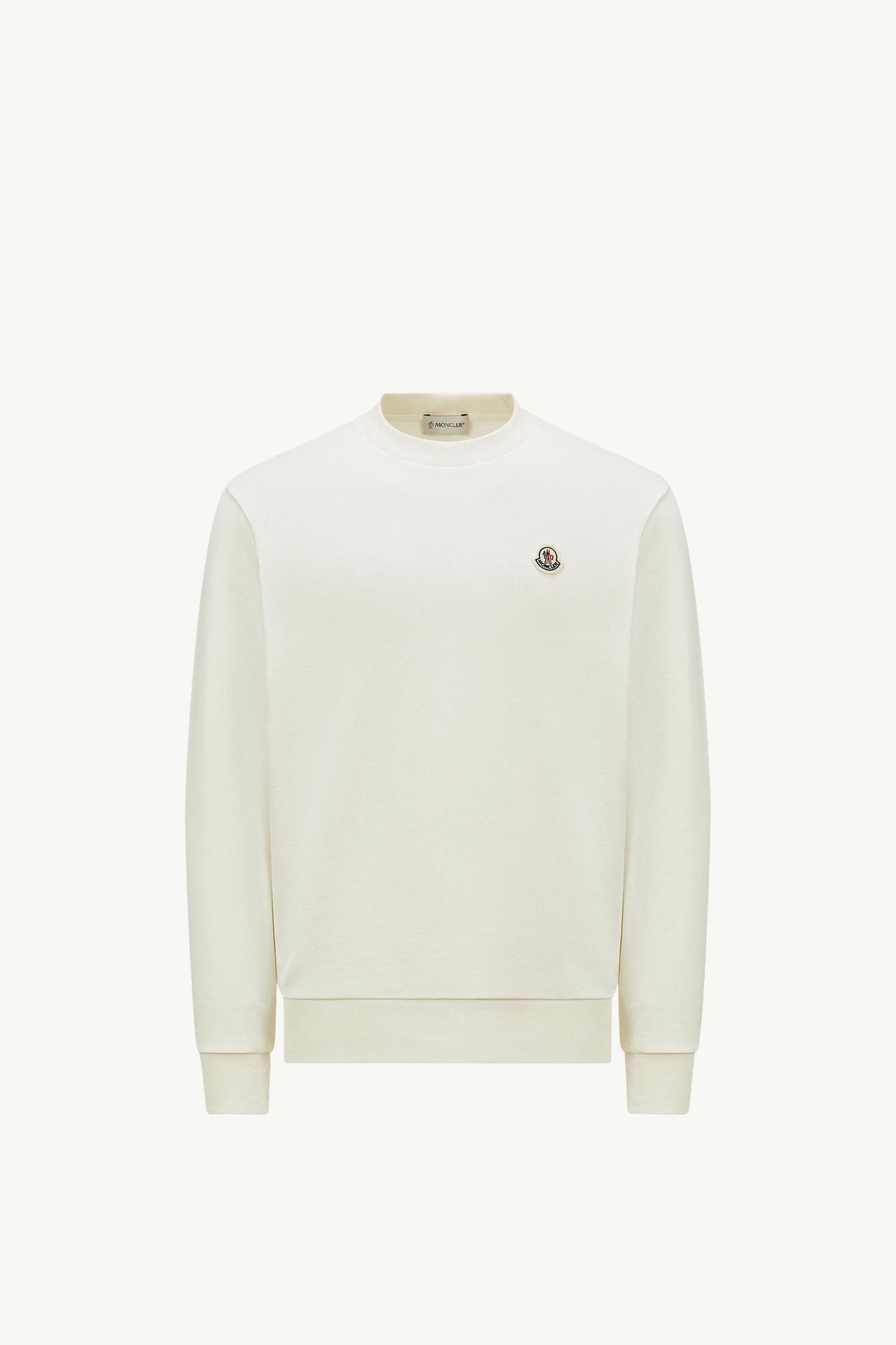 Logo Patch Cotton Sweatshirt