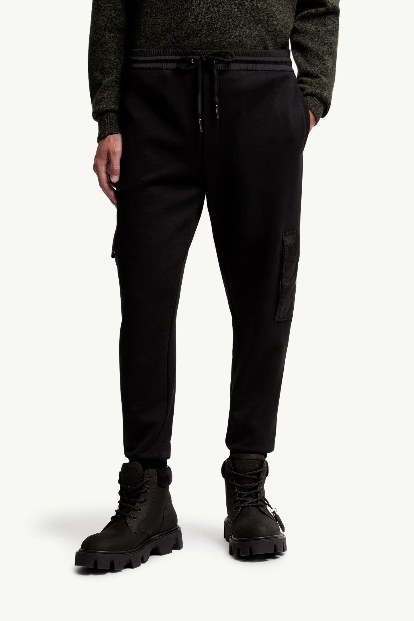 Cotton Blend Track Pants