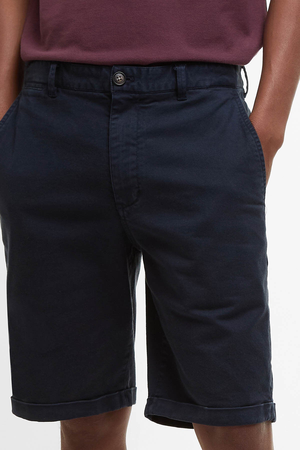 Washed Twill Chino Shorts