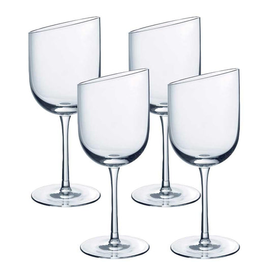 New Moon - Claret Red wine goblet (Set of 4)
