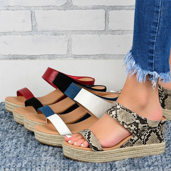 🔥ULTIMO GIORNO SCONTO 60%🔥 - Sandali Casual con Zeppa da Donna