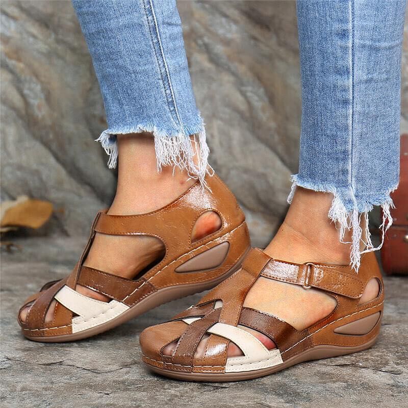 🔥ULTIMO GIORNO SCONTO 60%🔥-SANDALI ZEPPA CASUAL DA DONNA