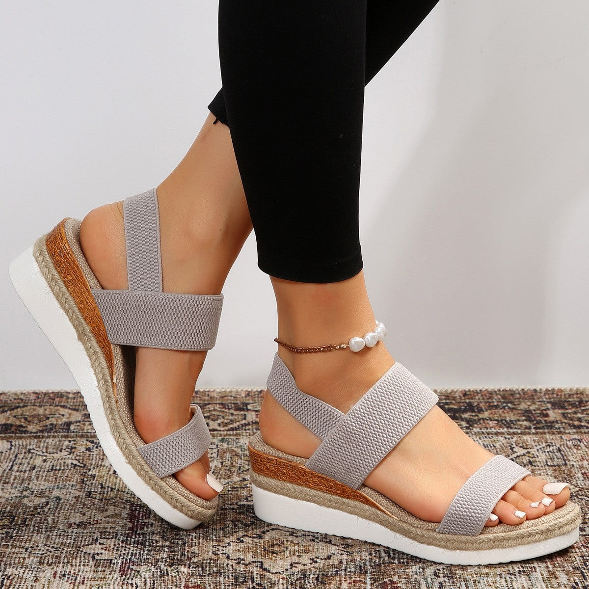 🔥ULTIMO GIORNO SCONTO 60%🔥 - Sandali Casual con Zeppa da Donna