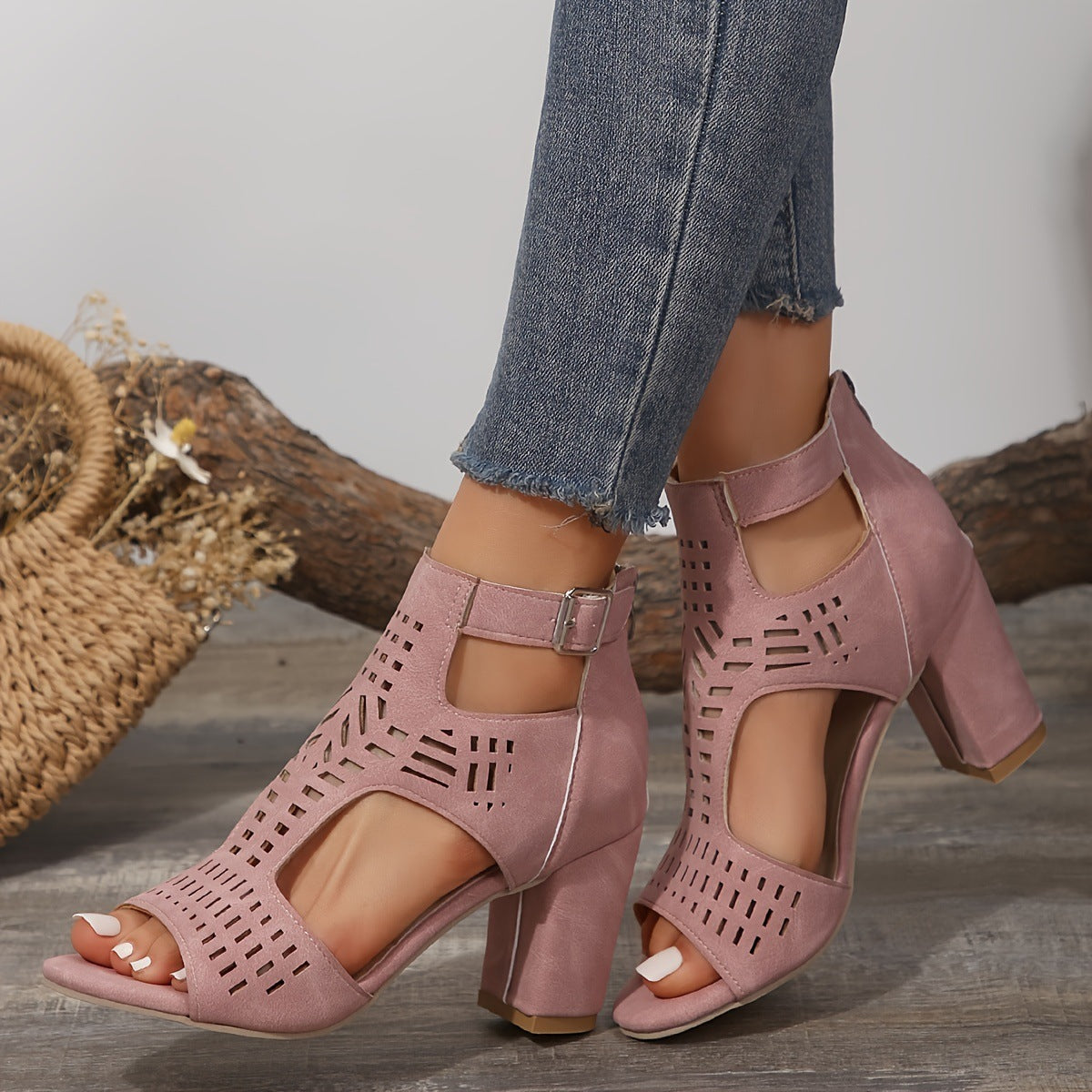 🔥Ultimo giorno di promozione SCONTO 50% - Sandali ortopedici retrò con tacco a zeppa da donna